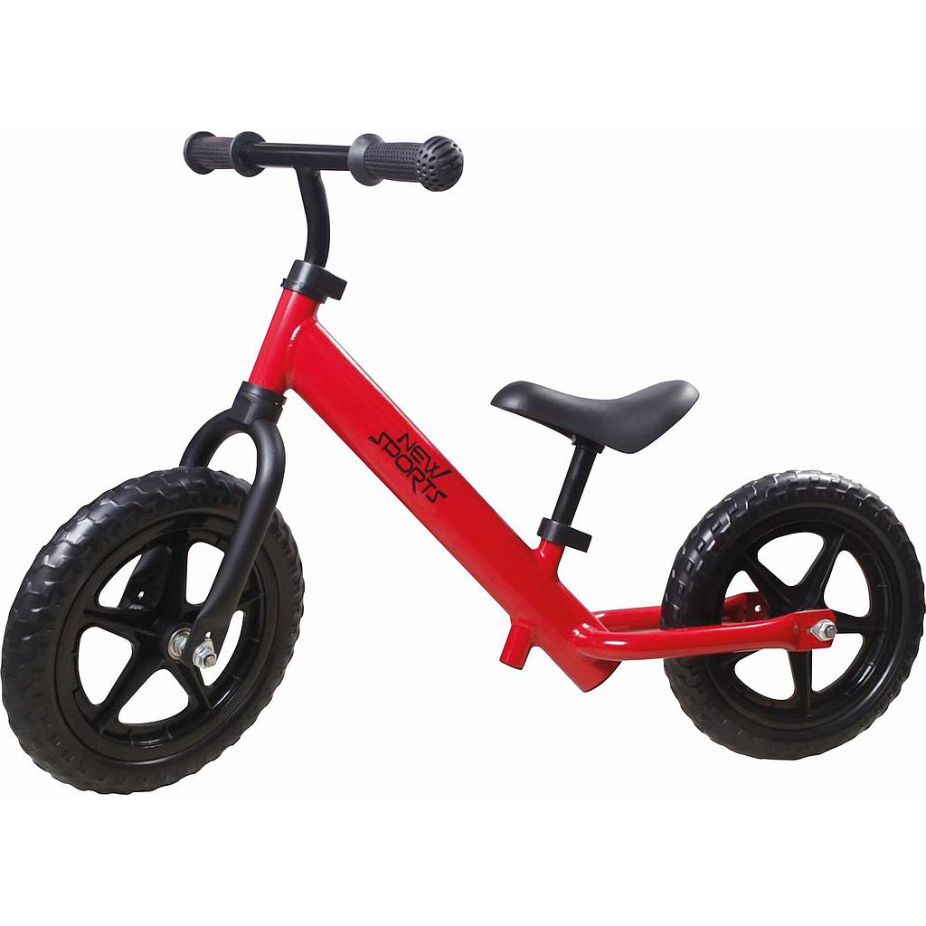 Bici senza pedali rossa 12