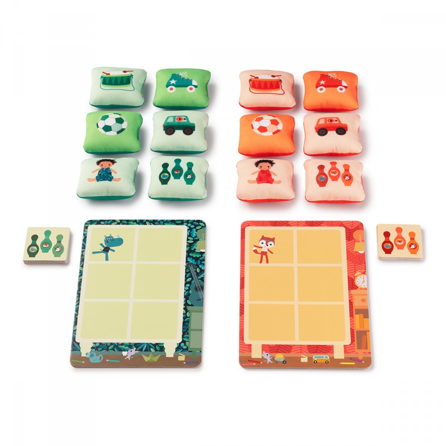 Gioco cooperativo mettere in ordine
