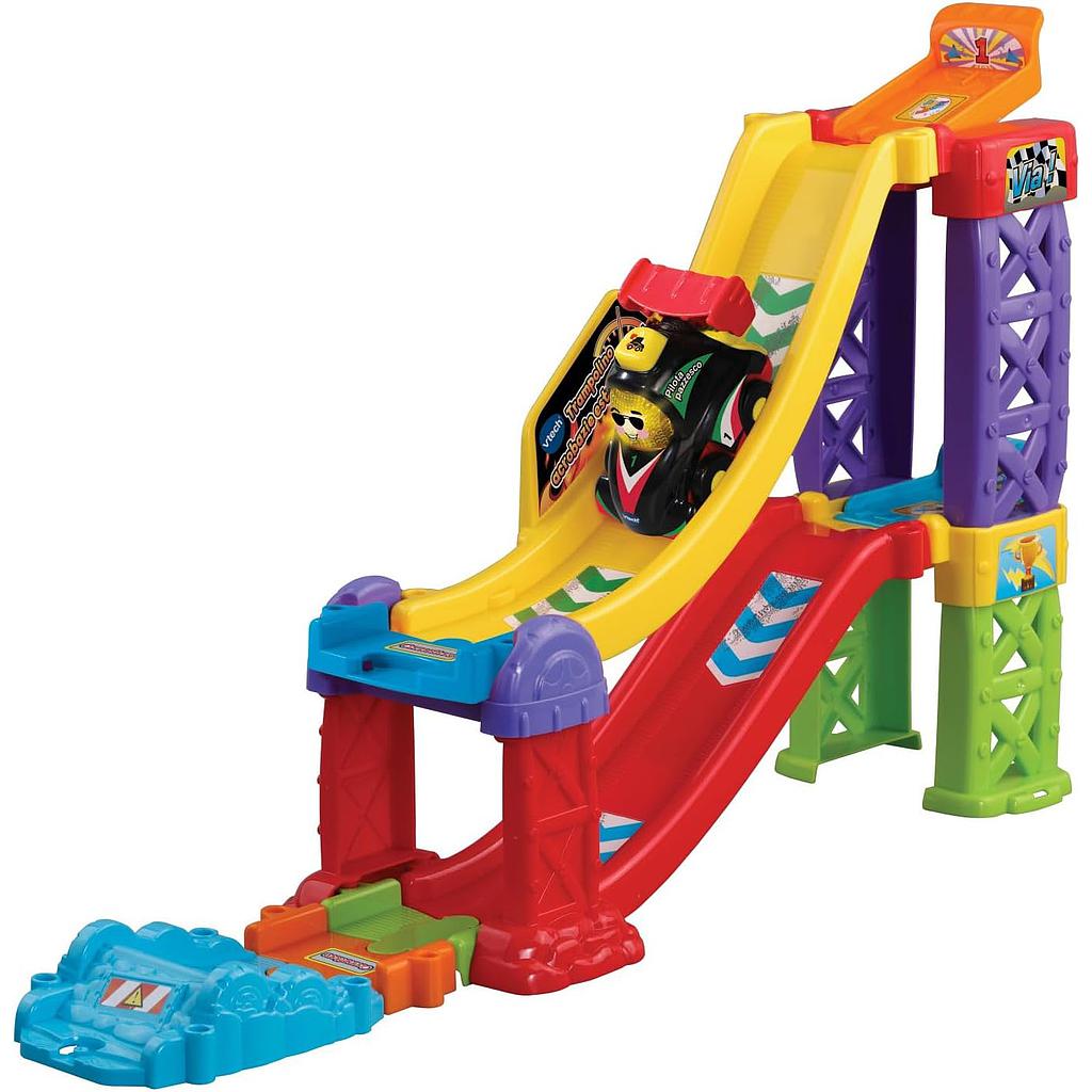 Vroom Vroom go-trampolino