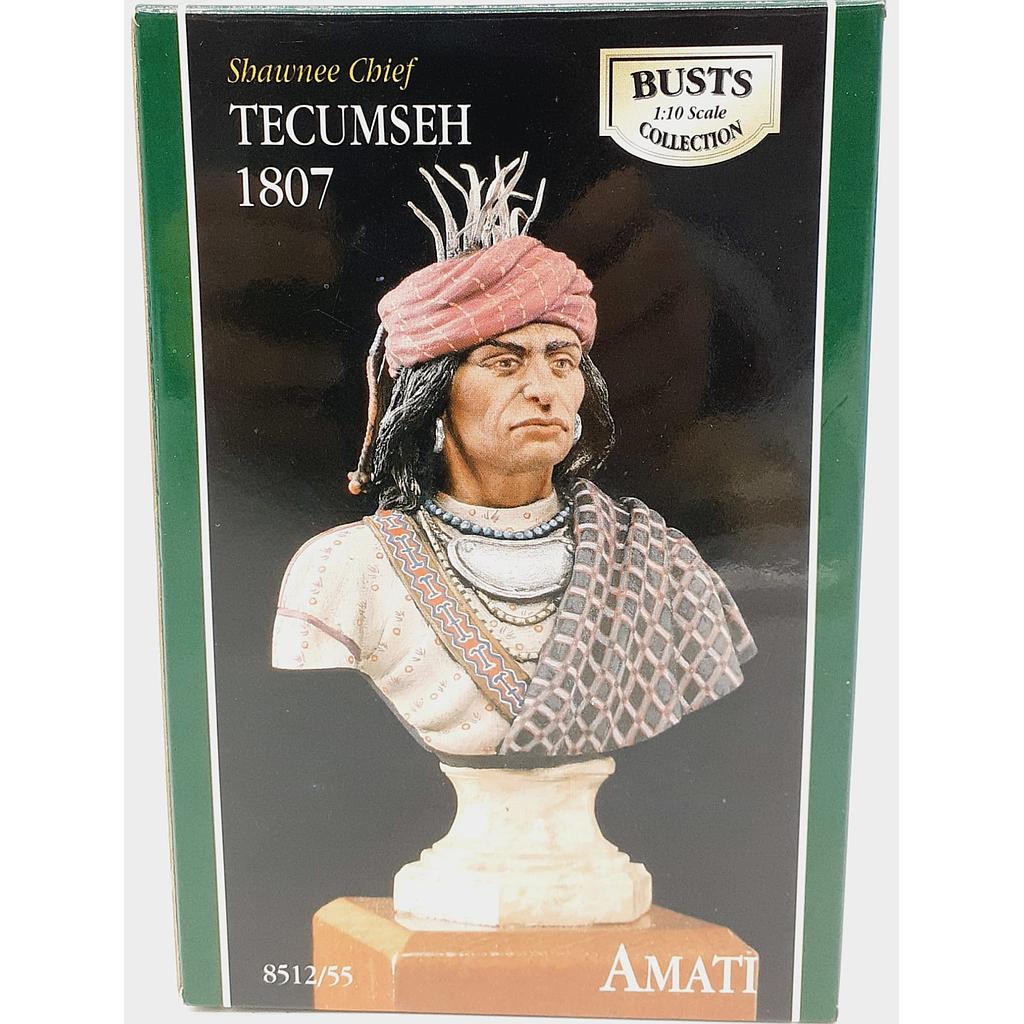 kit busto capo indiano Shawnee Tecumseh