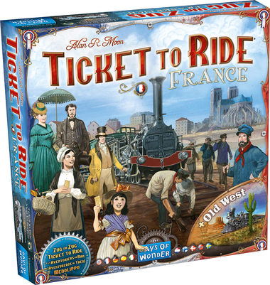 Espasione Ticket to ride: Francia e old west