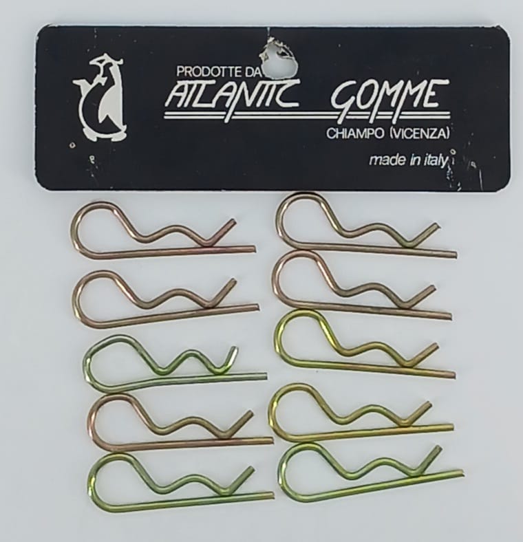 10 clips grandi 49mm