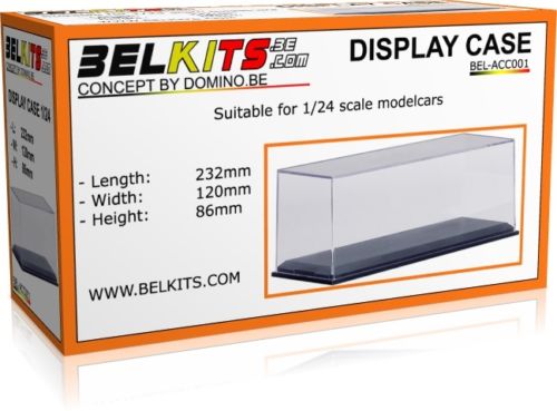 display case vetrinetta per auto 1/24