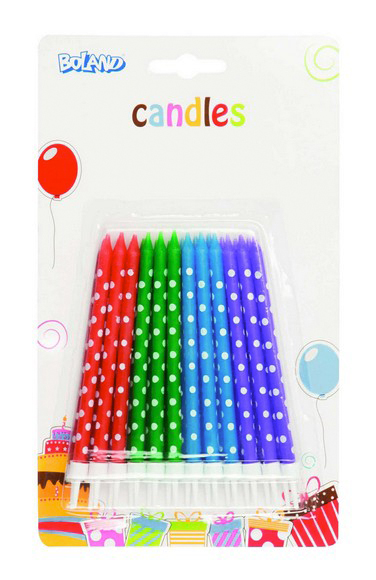 24 candele a pois