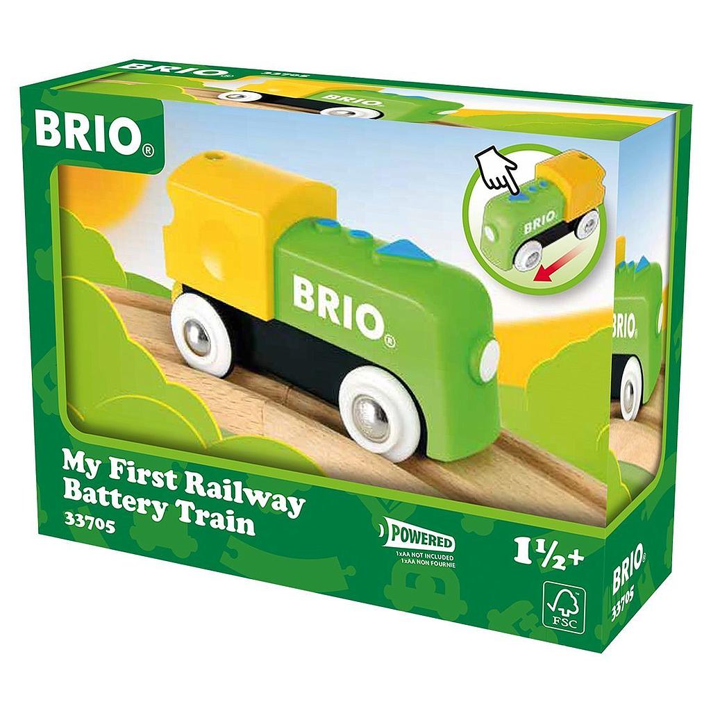 il mio primo locomotore a batteria brio