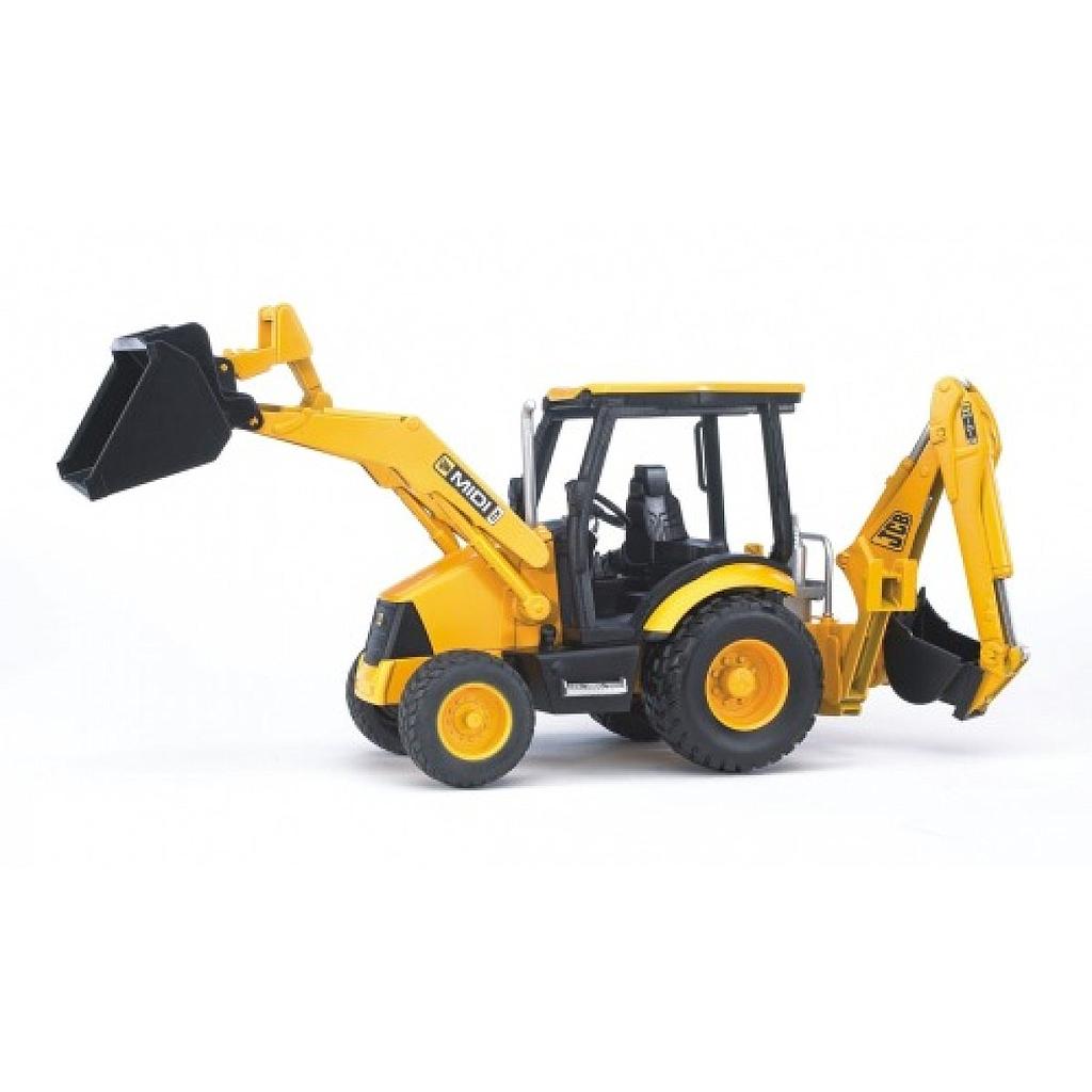 jcb con ruspa e pala