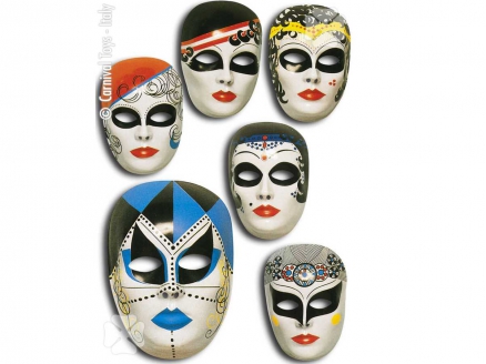 maschera viso fantasia