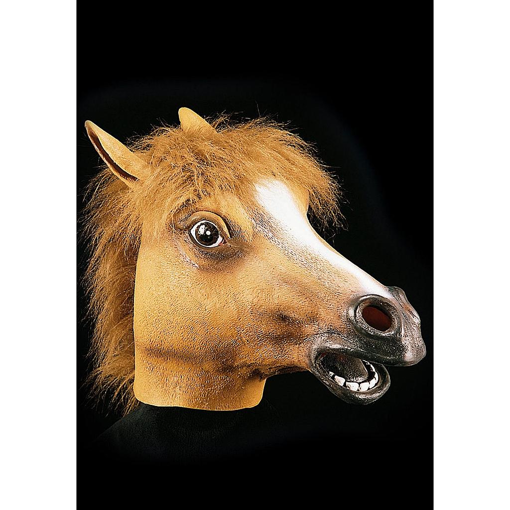 maschera cavallo in lattice