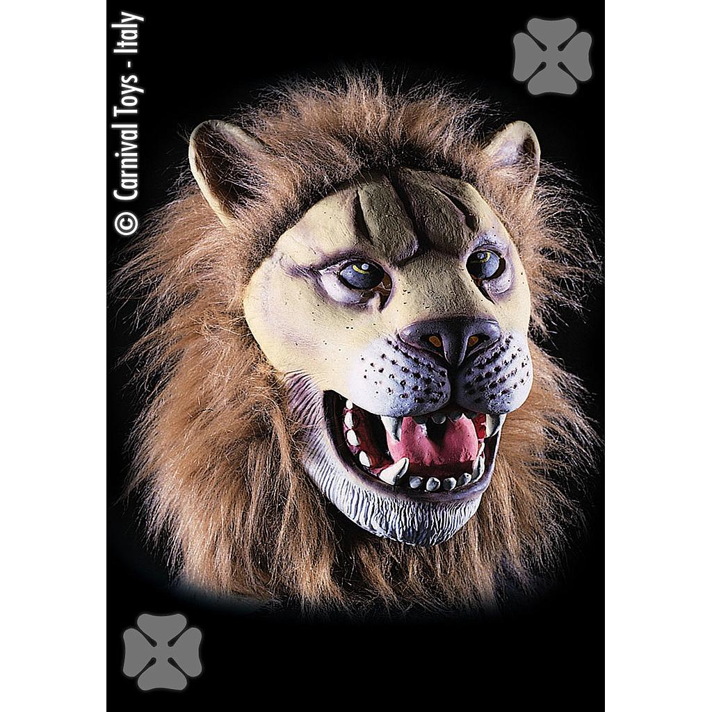 maschera leone in lattice