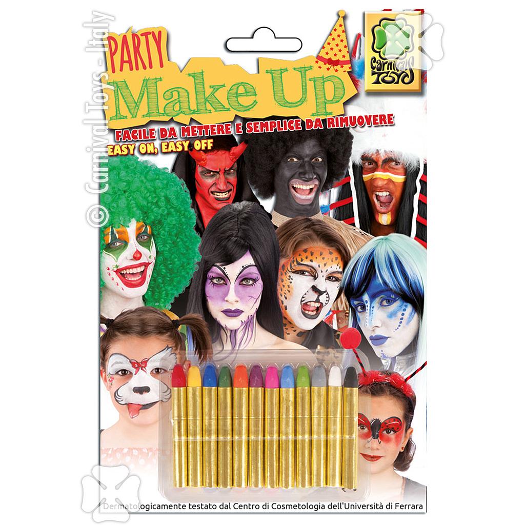 blister 12 matite trucco