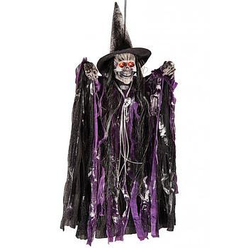 Scheletro nero e viola