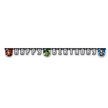 festone avengers happy birthday