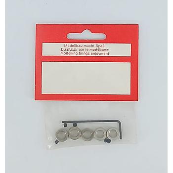 collarini con grano 6mm 5pz