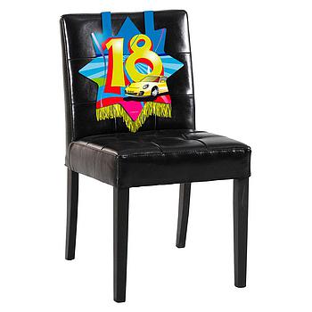 festone decorazione 18 anni da sedia