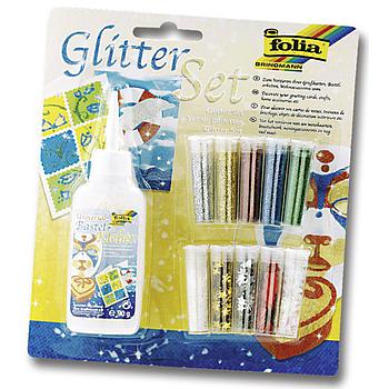 set glitter per decorazioni