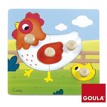 puzzle gallina