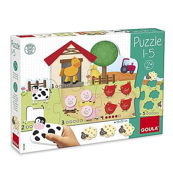 puzzle conta da 1 a 5