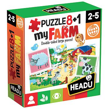 Puzzle 8+1 Fattoria