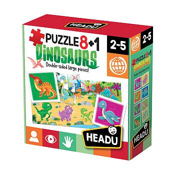 Puzzle 8+1 Dinosauri