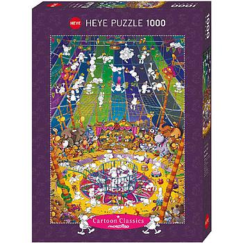 puzzle mordillo 1000pz circus crazy