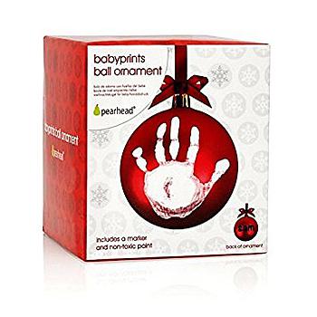 pallina rossa con impronta