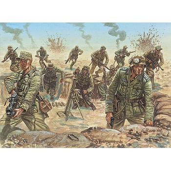 Fanteria D.A.K. seconda guerra mondiale 1:72