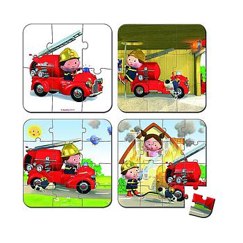 box 4 puzzle pompieri