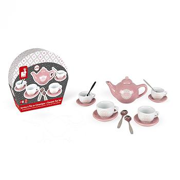 Set da thè in porcellana Macaron