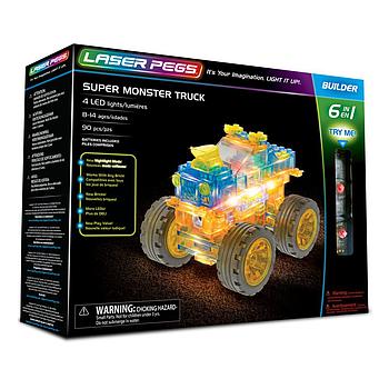 Super monster truck 6 in 1 - Laser pegs