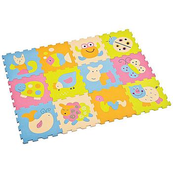 baby animali puzzle 12pz pavimento