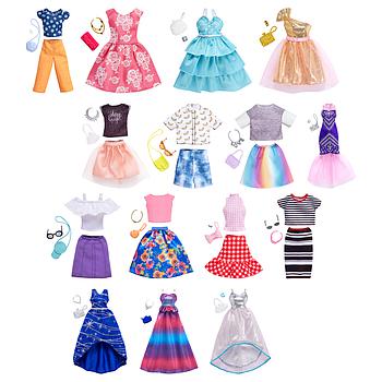 Barbie vestito mode look completi assortiti