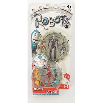 robots personaggi 2 pack