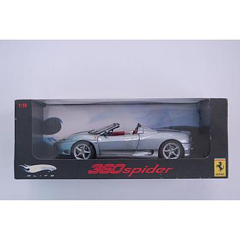 Ferrari 360 spider interni rossi Scala 1/18