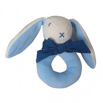 sonaglio ciambella blu/bianco