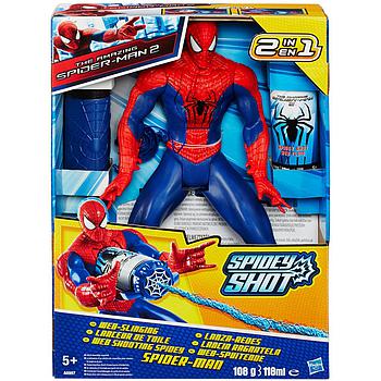 Spiderman lancia ragnatela