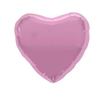 Pallone foil 18" - 45 cm Cuore Rosa 1 pz