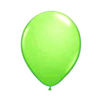 busta 100 palloncini lime 13"