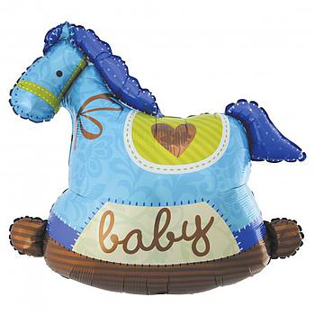 palloncino cavallo grande boy mylar
