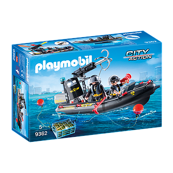 Gommone unità speciale con refurtiva
