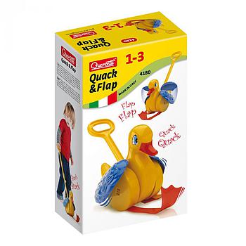quack and flap