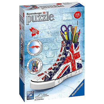 Sneaker Union Jack Puzzle 3D 108 pezzi