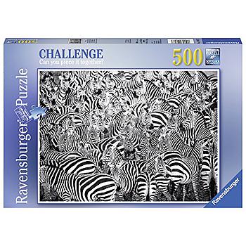 La sfida delle zebre 500 pezzi