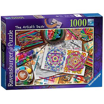 La scrivania dell'artista 1000 pezzi