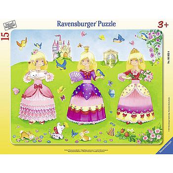 i vestiti delle principesse 15pz puzzle
