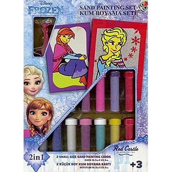 colora con la sabbia frozen