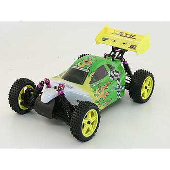 atomic green buggy 1/10 elettrico 4wd