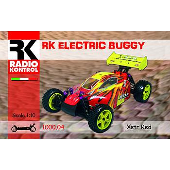 Xstr red auto buggy 1/10 4wd elettrica