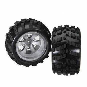 gomme monster 1/18 lato sinistro
