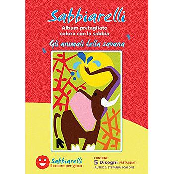 gli animali della savana album sabbiarelli