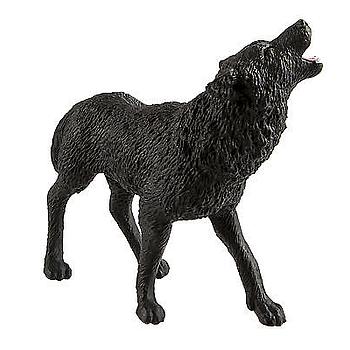 Lupo nero ululante